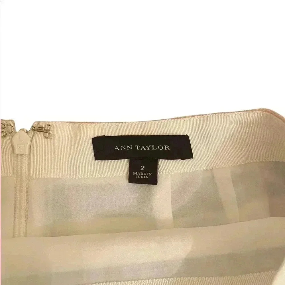 Ann Taylor Strped Skirt - Picture 4 of 5